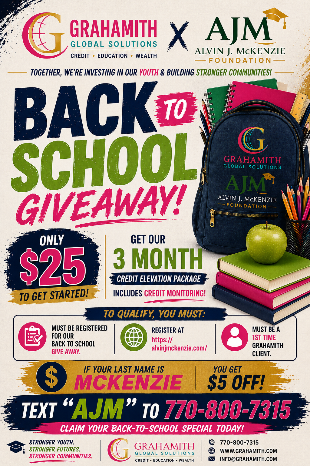 AJM Back 2 School